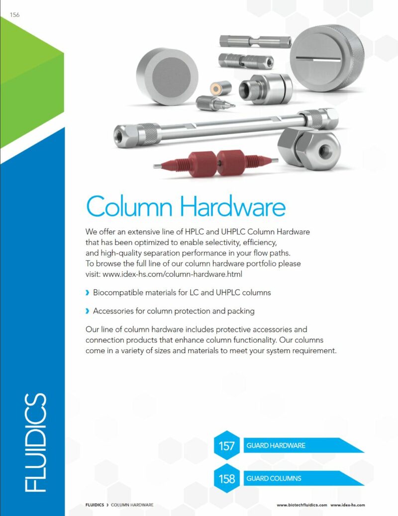 Idex Catalouge Great Fluidic Solutions Biotech Fluidics