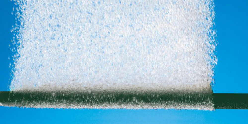 Microbubbles from gassparger.