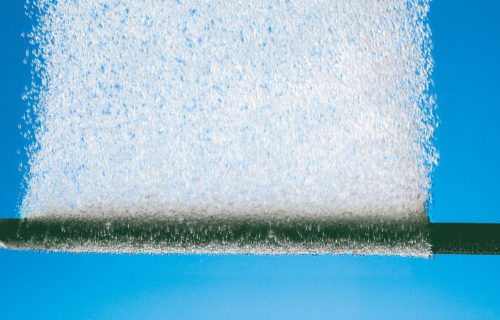 Micro-bubbles-from-gas-sparger Micro bubbles from gas sparger